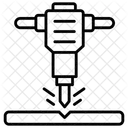 Britadeira Pneumatica Perfuracao Ícone