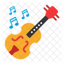 Britische Musik Gitarre Musik Gitarre Symbol