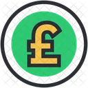 British Currency Pound Icon