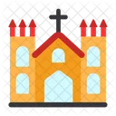 British Church Church Building Icon