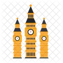 British Clock Tower Tower Clock Icon