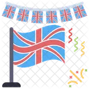 British Flag  Icon