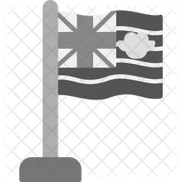 British Indian Ocean Terri Flag Icon