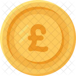 British Pound Coin  Icon