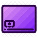 Broadcast Streaming Twitch Icon