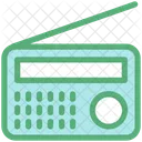 Broadcast Radio Set Icon