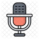 Broadcast Microphone Communication Icon