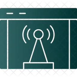 Broadcast  Icon