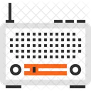 Broadcast Communication Retro Icon