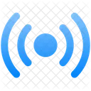 Broadcast Transmit Radiowave Icône