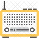 Broadcast Communication Retro Icon
