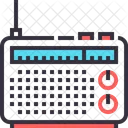 Broadcast Communication Retro Icon