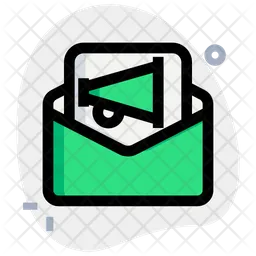 Broadcast Message  Icon