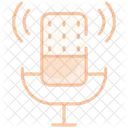 Broadcast Microphone Icon