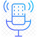 Broadcast Mikrofon Symbol