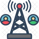Rundfunknetz  Symbol