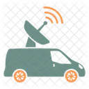 Broadcasting Car Car Driver Icon