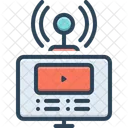 Broadcasting  Icon