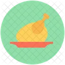 Broast Chicken Meat Icon