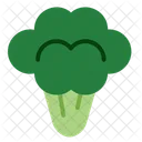 Broccoli Grocery Ingredient Icon