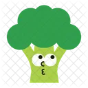Character Broccoli Ignoring Icon