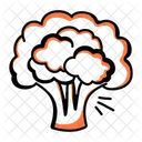 Broccoli Vegetable Food Icon