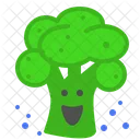 Broccolli Risata Verdura Icon