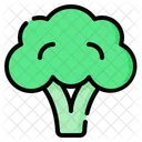 Broccoli Vegetable Vegan Icon