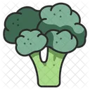 Vegetable Healthy Broccoli Icon