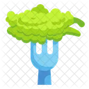 Broccoli Vegan Healthy Icon