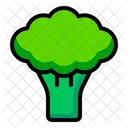 Broccoli Vegetarian Vegetable Icon