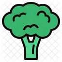 Broccoli Vegetables Supermarket Icon