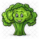 Broccoli Vegetable Food Icon