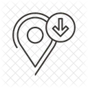 Epingle Navigation Localisation Icon
