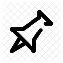 Epingle Signet Marque Icône