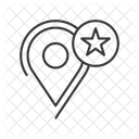 Epingle Navigation Localisation Icône