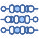 Brochette Bbq Skewer Icon