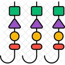 Barbecue Bbq Skewer Icon