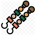 Brochette Barbecue Skewer Grill Food Icon