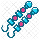 Brochette Barbecue Skewer Grill Food Icon