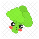 Brocoli Feliz Vegetal Icono