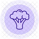 Brocoli Verde Verdura Icon
