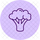 Brocoli Verde Verdura Icon