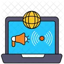 Brodcast Media News Icon