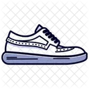 Footwear Icon Flat Style Symbol