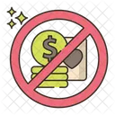 Broke Bankrupt Nomoney Icon