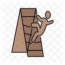 Broke Stairs Ladder Staircase Icon