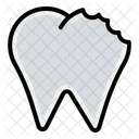 Broken Tooth Dental Icon