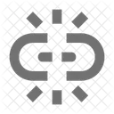 Broken Chain Connection Icon
