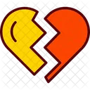 Broken Dating Heart Icon